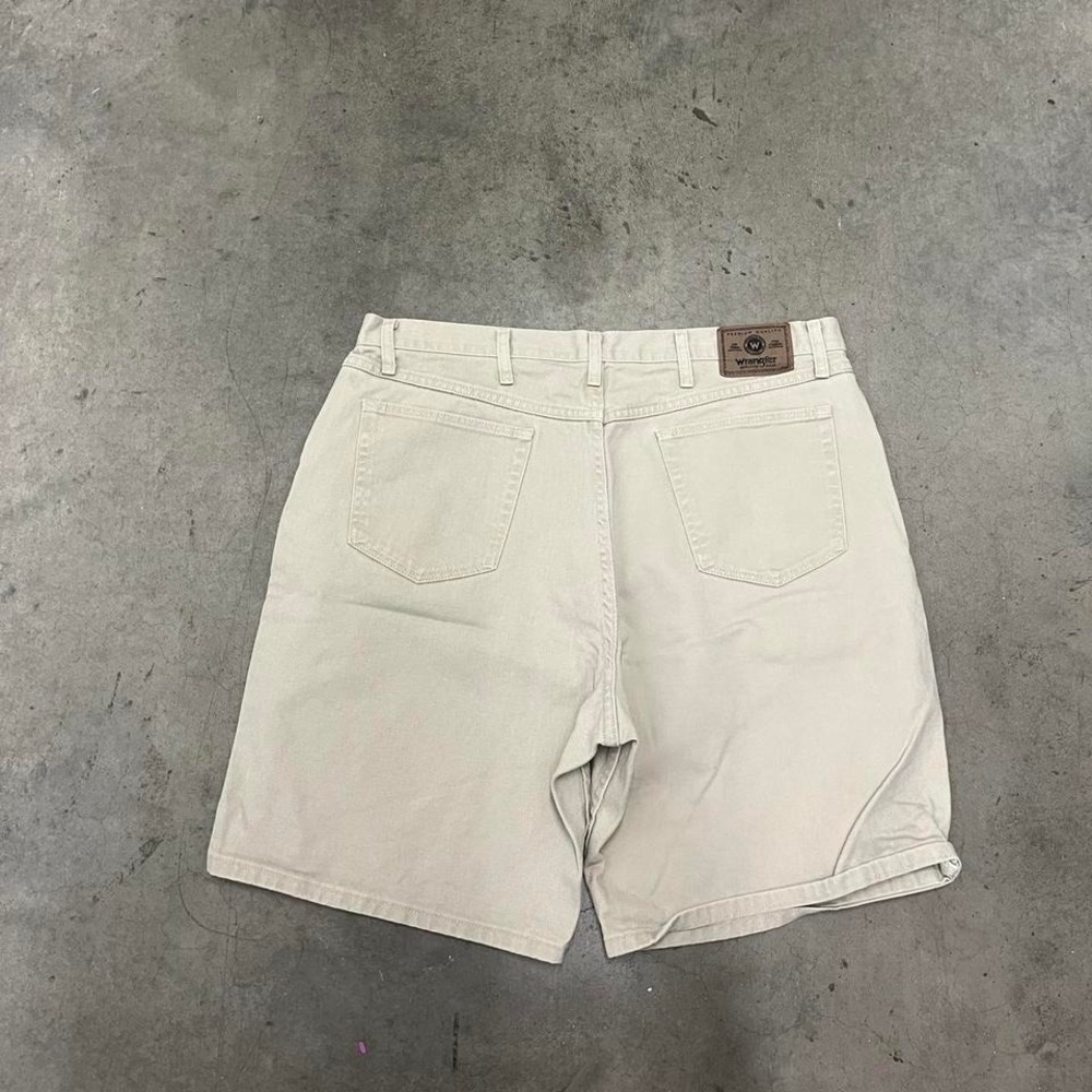 Vintage Y2K‎ baggy wrangler skater cream jorts